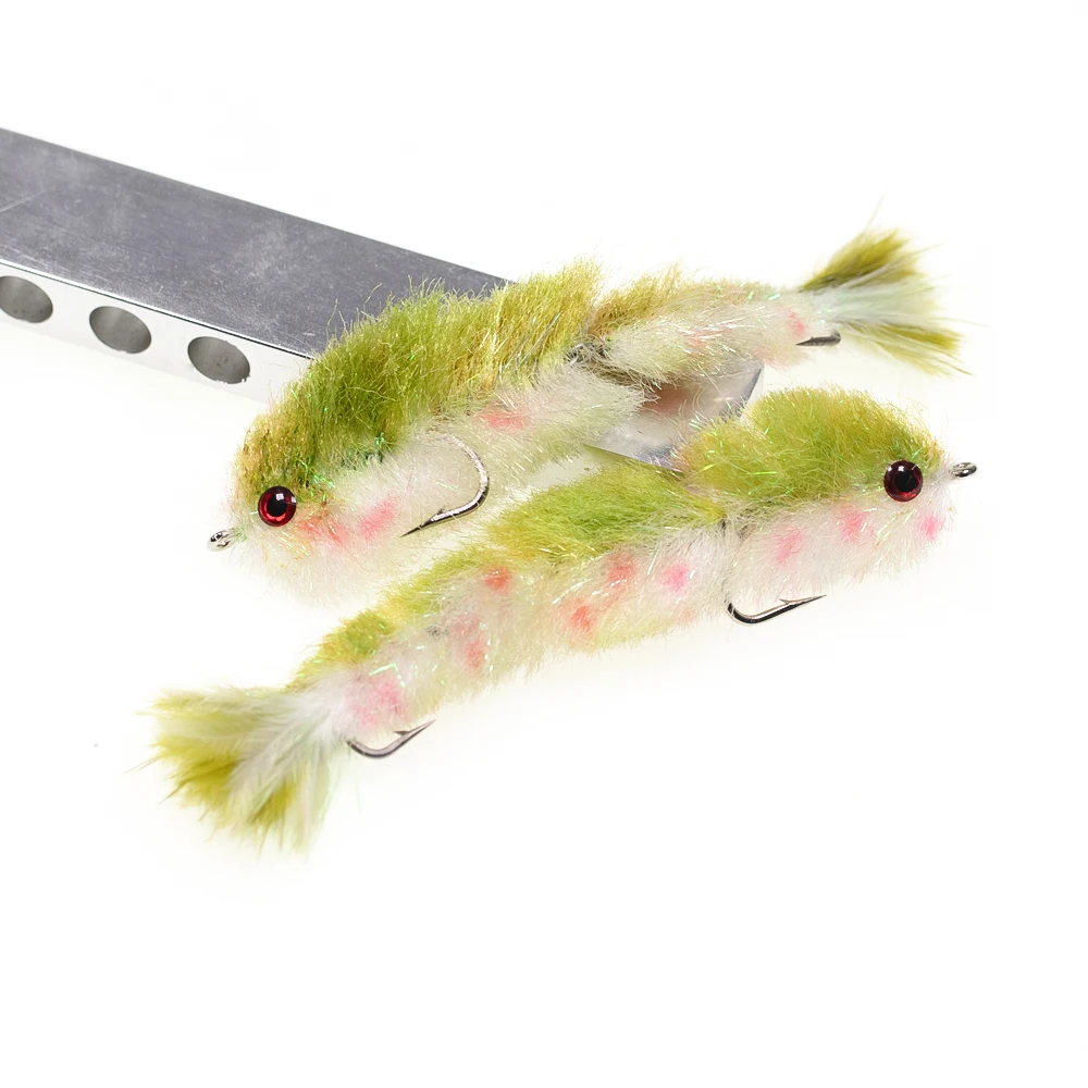 Chocklett's Finesse Game Changer Articulated Fish Spine Fly Rainbow Trout Streamer Fishing Fly Lures