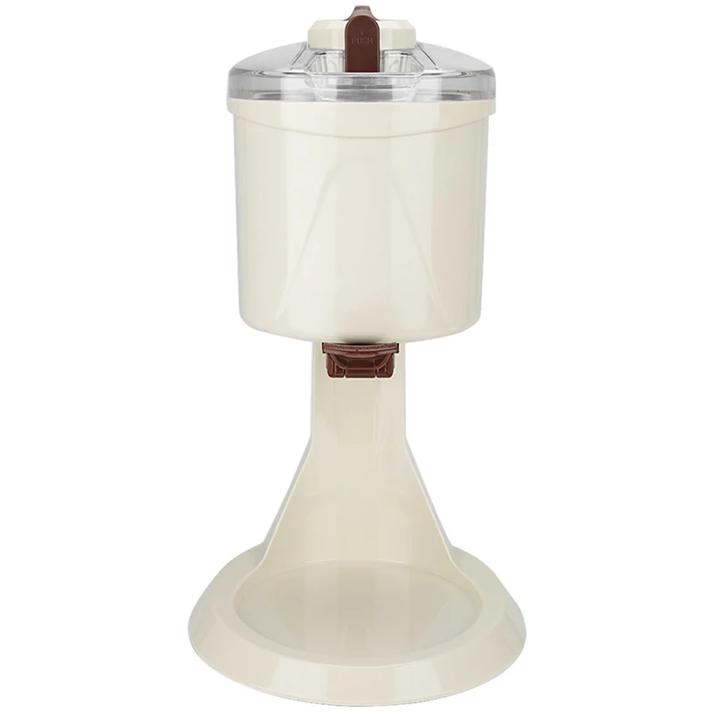 1L Electric Ice Cream Machine Mini Automatic Yogurt Maker Household Milkshake Machine DIY Kitchen 2