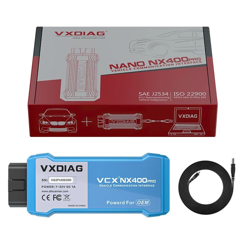 2025 VXDIAG VCX NANO NX400 For Toyota For Lexus Newest Techstream
