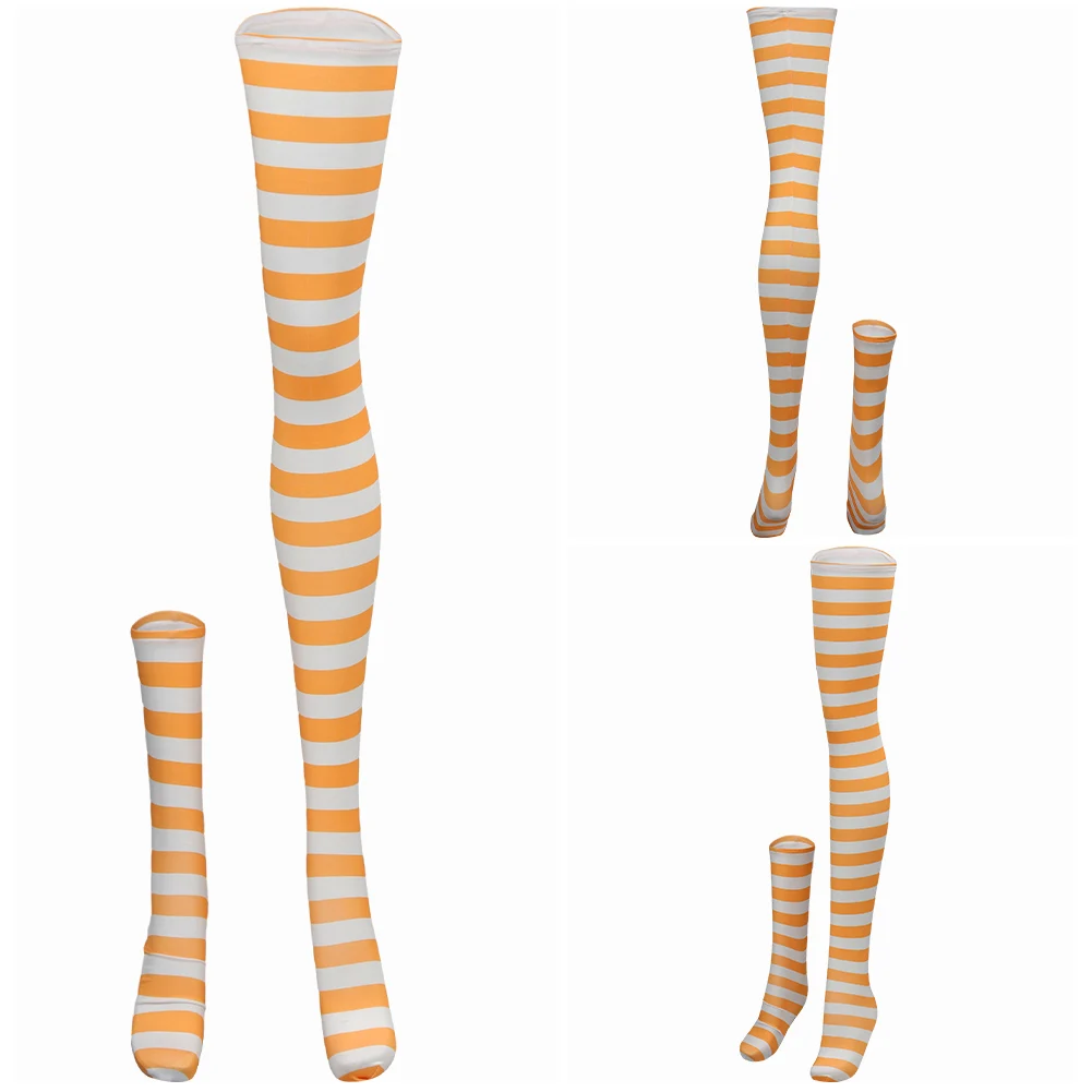 Anime One Piece Nami Cosplay Socks Stocking Adult Women Fantasy Halloween
