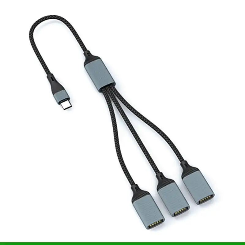 U55C USB 유형 C 3 USB 2.0 어댑터 USB 어댑터 OTG 케이블 커넥터 유형 C 남성 USB 여성 OTG 케이블 노트북 컴퓨터