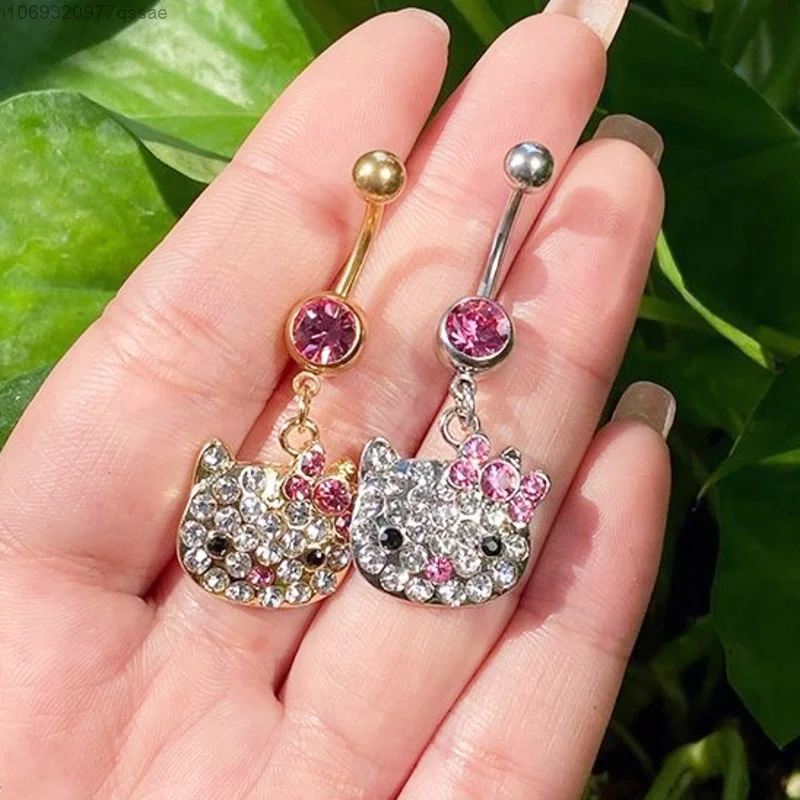 Belly Button Piercing Hello Kitty