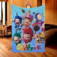 Interior for Home Oddbods Boho Blanket 150x200 Fluffy Soft Blankets & Throw Thin Wadding Blanket King Size Microfiber Bedding 1