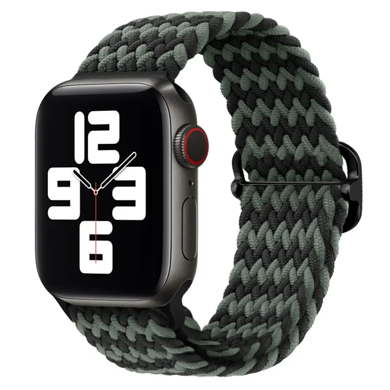 Braided Solo Loop Elastic Nylon Bracelet