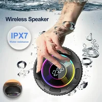 2026 Wireless Speaker S5 IPX7 Waterproof ENC Speakers IPX7 Waterproof Built-in Mic 10 hours Bluetooth Shower Speakers subwoofer - Image 2
