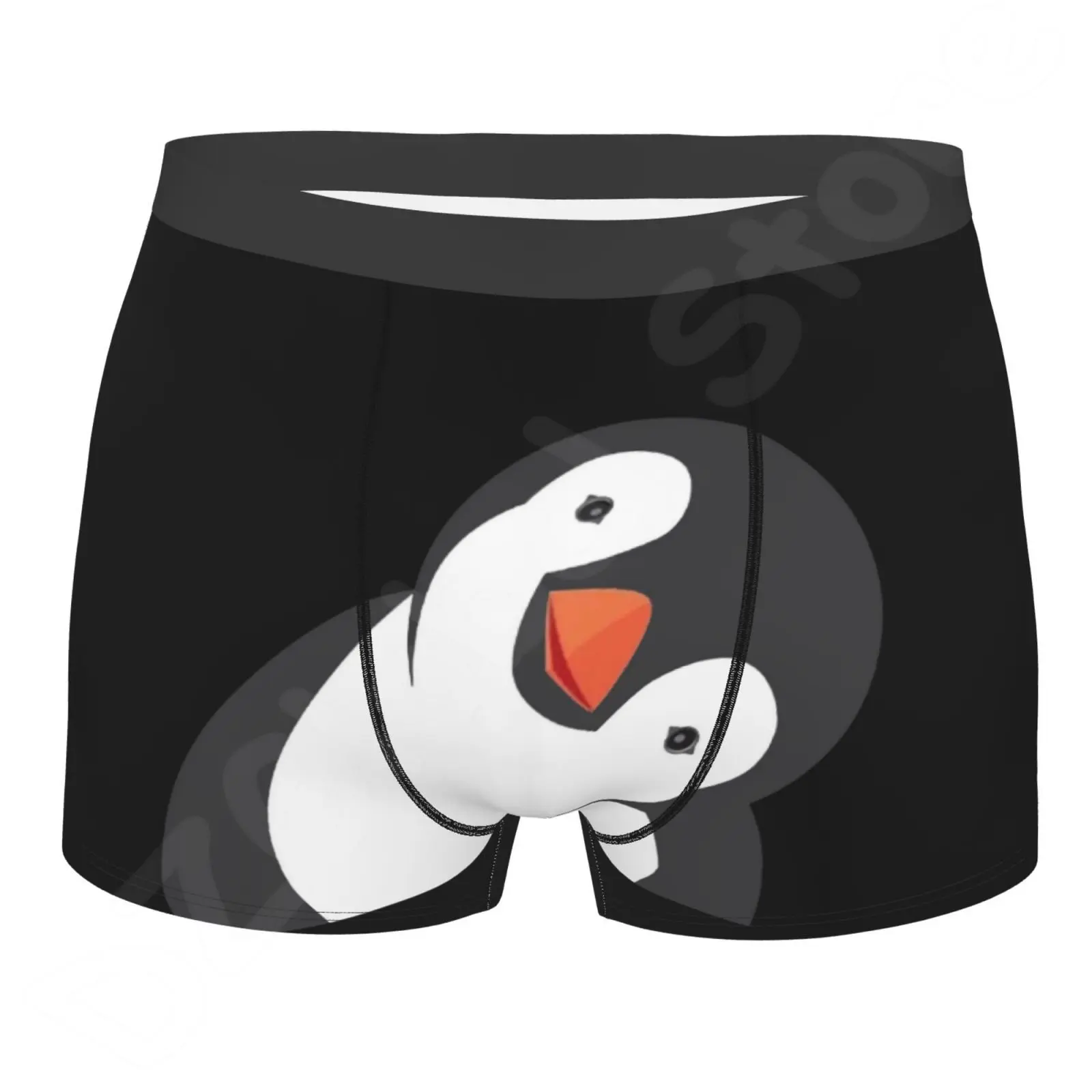 Cute Penguin Boys Underwear Funny Cartoon Animal Underwear For Men Sexy