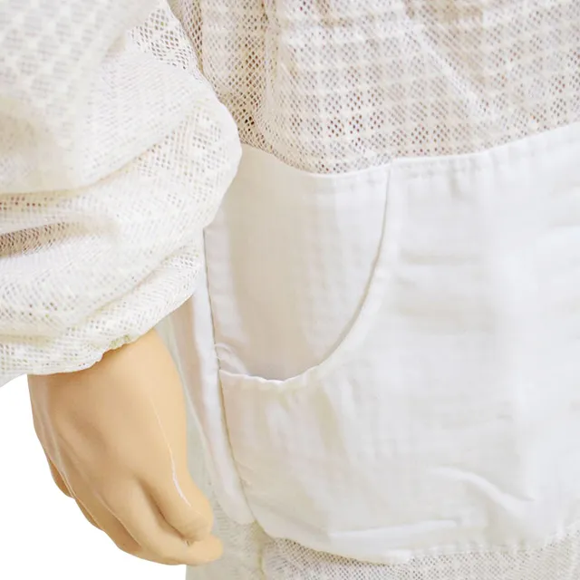 3 Réteg Szellőzteti A Szövet Méhészeket Teljes Test Méhészet Ruházat Professzionális Méhvédelem Méhész Öltöny Safty Fátyol Kalap - Image 5