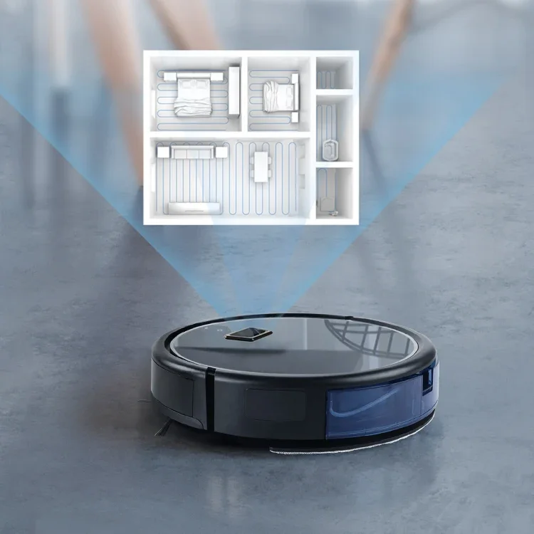 Latest 2024 model WIFI Connection APP Cellphone Control Double Roller Brush Alexa Voice