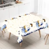 EID Mubarak Ramadan Plastic PE Tablecloth Ramadan Decor For Home 2025 Ramadan Kareem Islamic Muslim Party Eid Al Adha Gifts 5