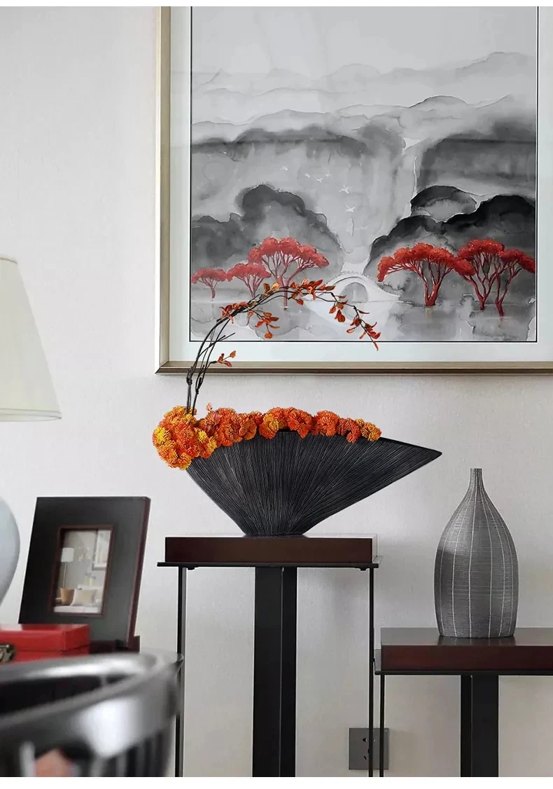 Nordic Modern Big Vase Nordic Flower Vase Home Decoration Salon Maison Creative Vases Plant Crafts Home Accessories Gift Ideas 5