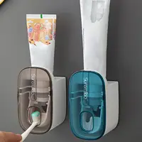 1 PC Automatic Toothpaste Squeezer Wall Mounted Toothpaste Squeezer Simple and Convenient Bathroom Accessories 2
