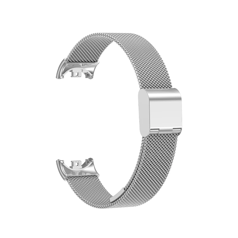 Sleek Stainless Steel Milanese Bracelet Strap - Premium Metal Wristband Accessory