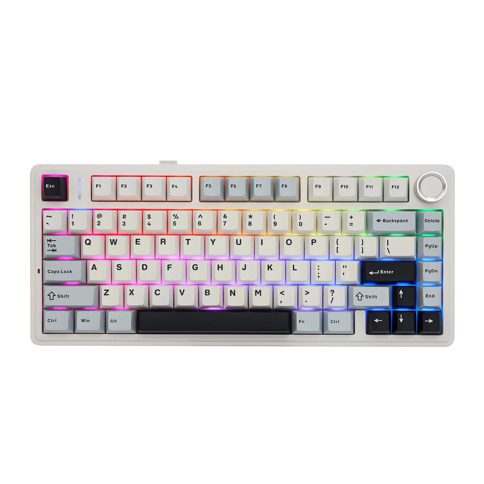 Epomaker x aula-ワイヤレスメカニカルキーボード,f75,75%, 80キー 