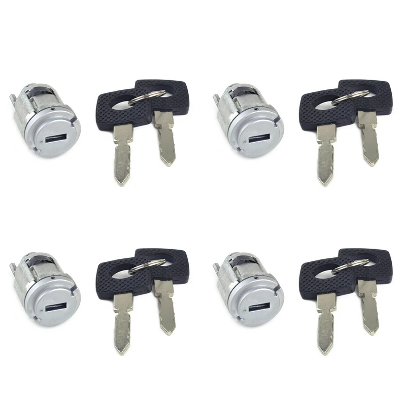 

4X Car Ignition Lock Cylinder Switch With Key 1264600604 1264600304 For Mercedes Benz W124 C124 W201 190E 260E E320