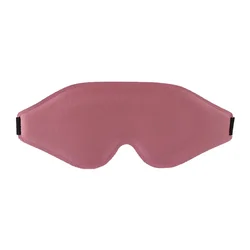 Luxurious 3D Contoured Blackout Sleep Mask for Maximum Comfort (Pink)