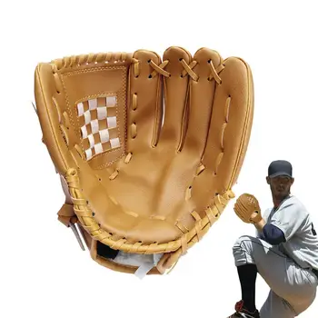 Outdoor Sport Baseball Glove PU Leather Batting Gloves Softball Practice Equipment Baseball Training Competition Glove For Kids 2