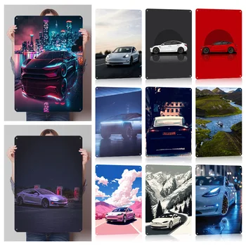 Custom Metal Car Sign 1