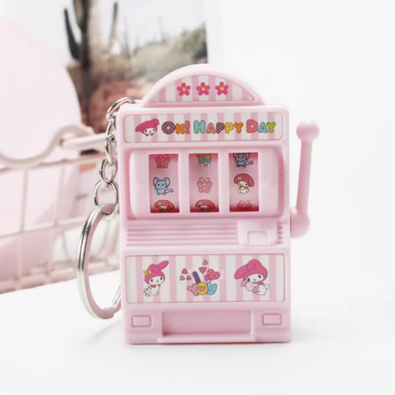 Lucky Shaker Pendant Game Machine, Lottery Machine, Keychain, Fruit Digital Childhood, Nostalgic Game Pendant