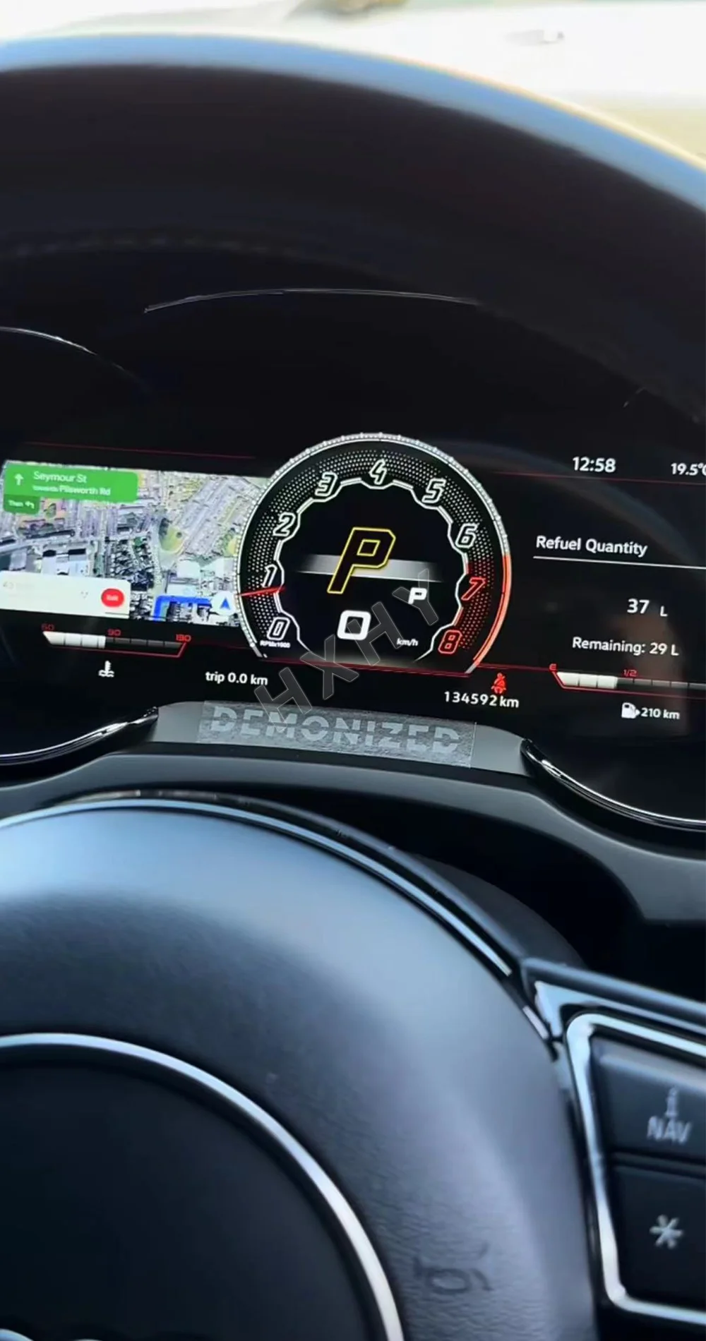 Nuevo instrumento de grupo Digital para coche CockPit LCD centro velocímetros reproductor de tablero sistema Linux para Audi A3 2013-2020 6