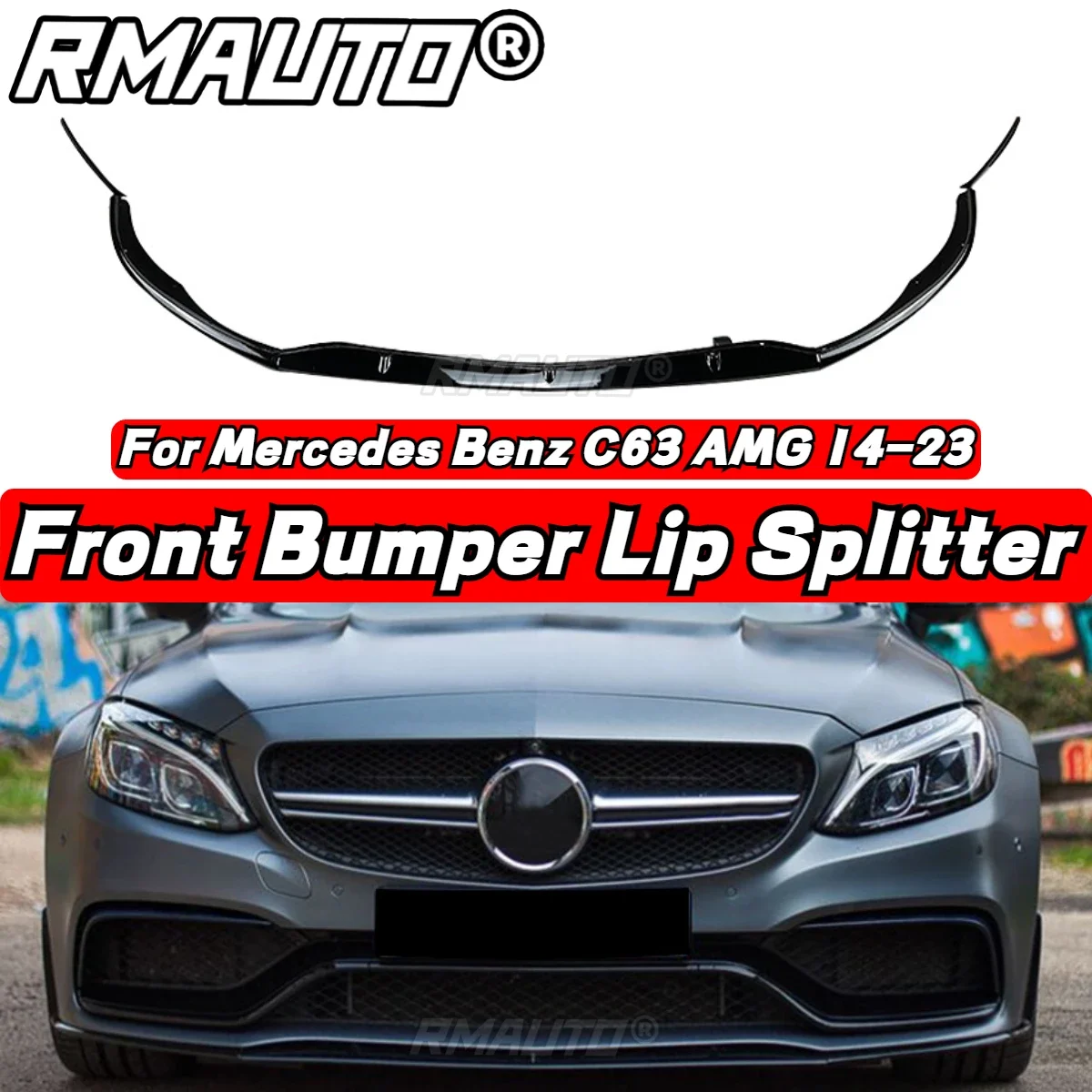 

Передний бампер для Mercedes Benz C63 AMG 2014-2023 из углеродного волокна C63 AMG Edition 1