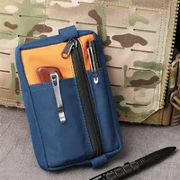 Outdoor Men's Toolkit Multifunctional Double-layer Shoulder Strap Small Hanging Bag Accessory Miscellaneous Bag Waist Bag 1
