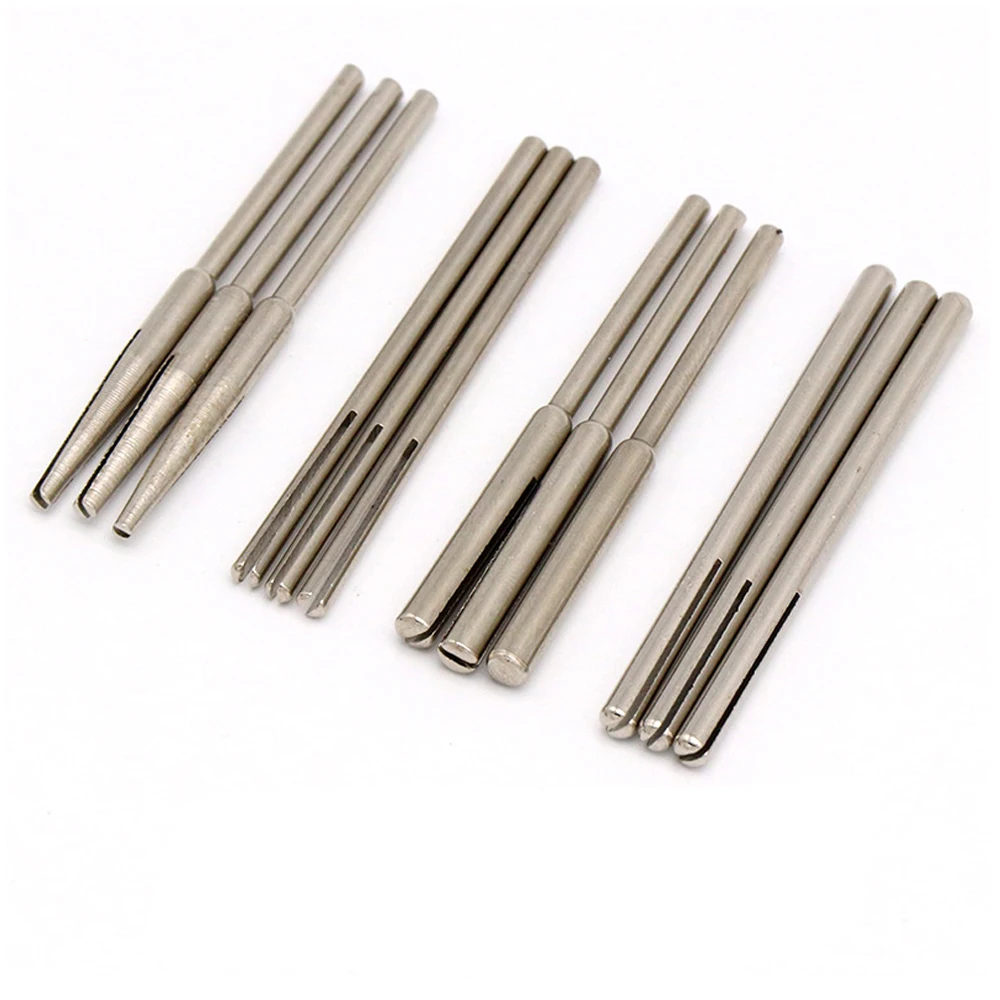 사포 클램프로드 사포 클램프 분할 맨드릴 사포 연결로드 고정 도구 회전 연마 용 2.35mm/3mm 생크