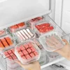 Frozen Meat Preservation Box Refrigerator Food Retain Freshness Transparent Storage Jar Home Kitchen Vegetable Storage Organizer 2