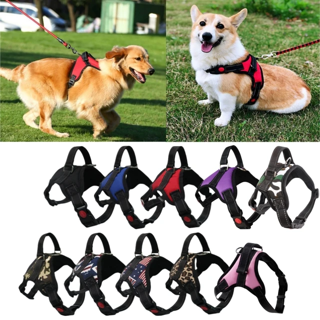 No-pull Strong Dog Harness Vest Harness for Dogs Small Medium Large Dogs Pet Accessories Corgi Chihuahua Shepherd Dog Supplies