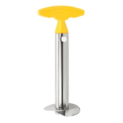 HILIFE Stainless Steel Fruit & Vegetable Spiralizer and Peeler Kitchen Gadget (Yellow)