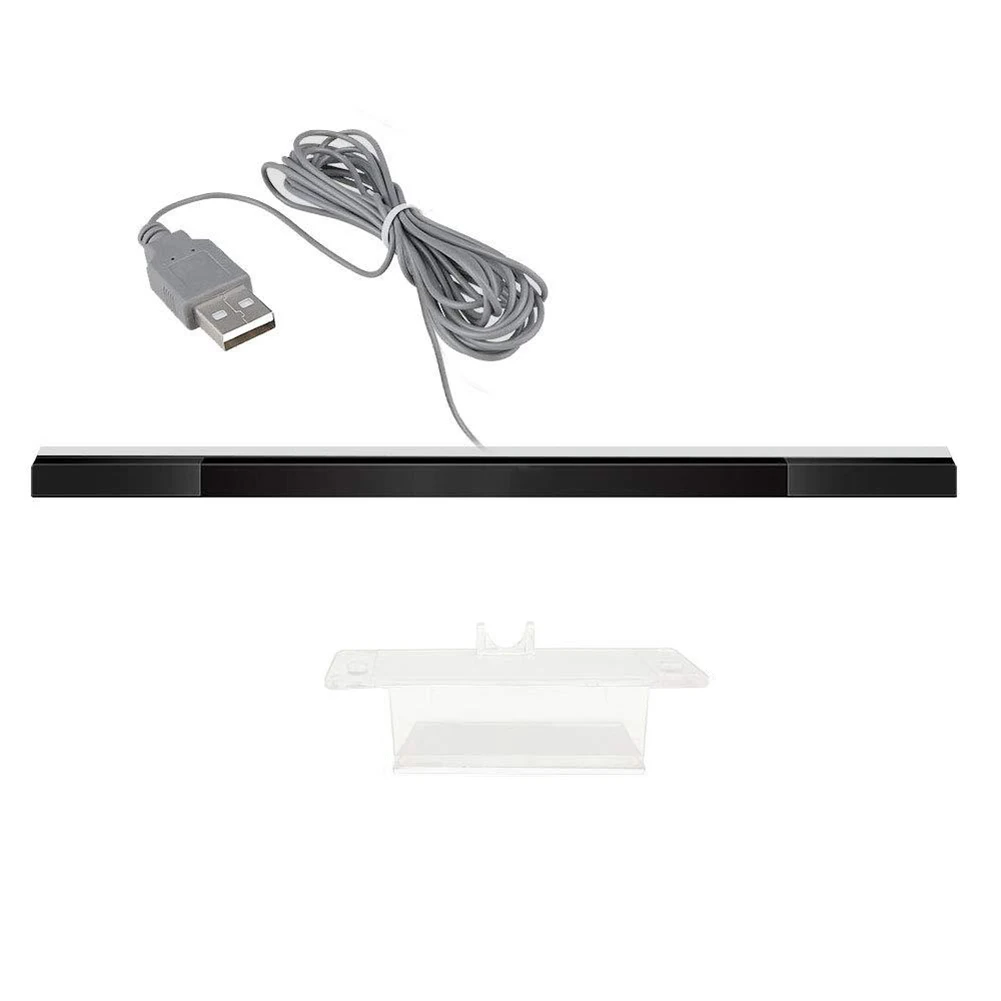 Sensor Bar TV USB Reciever Inductor Game Console Wired Remote Sensor Bar Reciever for Wii/Wii U Console