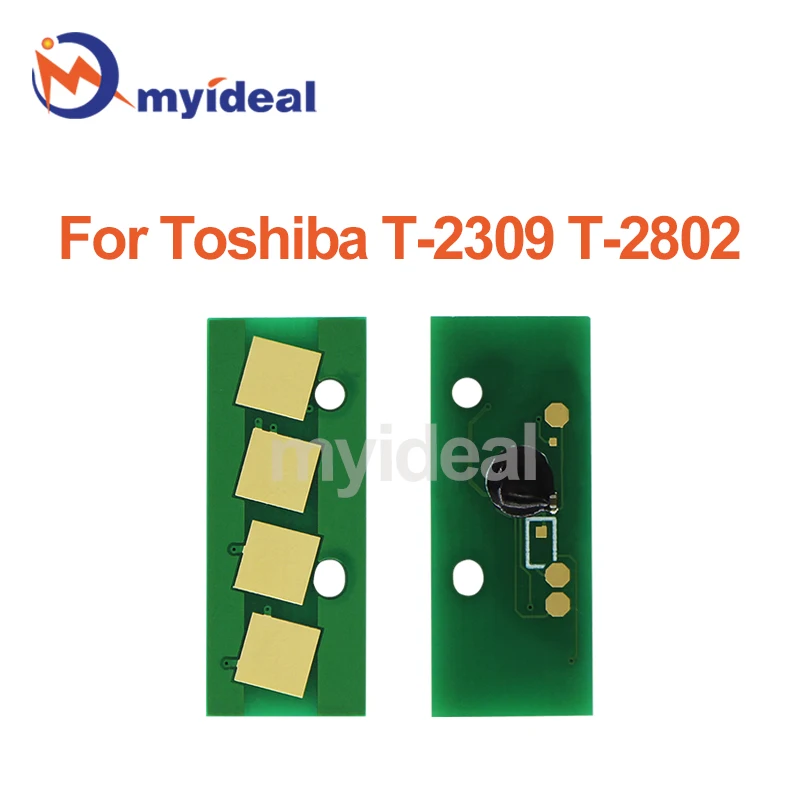 10PCS T-2309 T2309 T-2802 T2802 Toner Cartridge Chip for Toshiba 2303A 2303AM 2309A 2803AM 2809A 2802A 2802AM 2802AF Reset