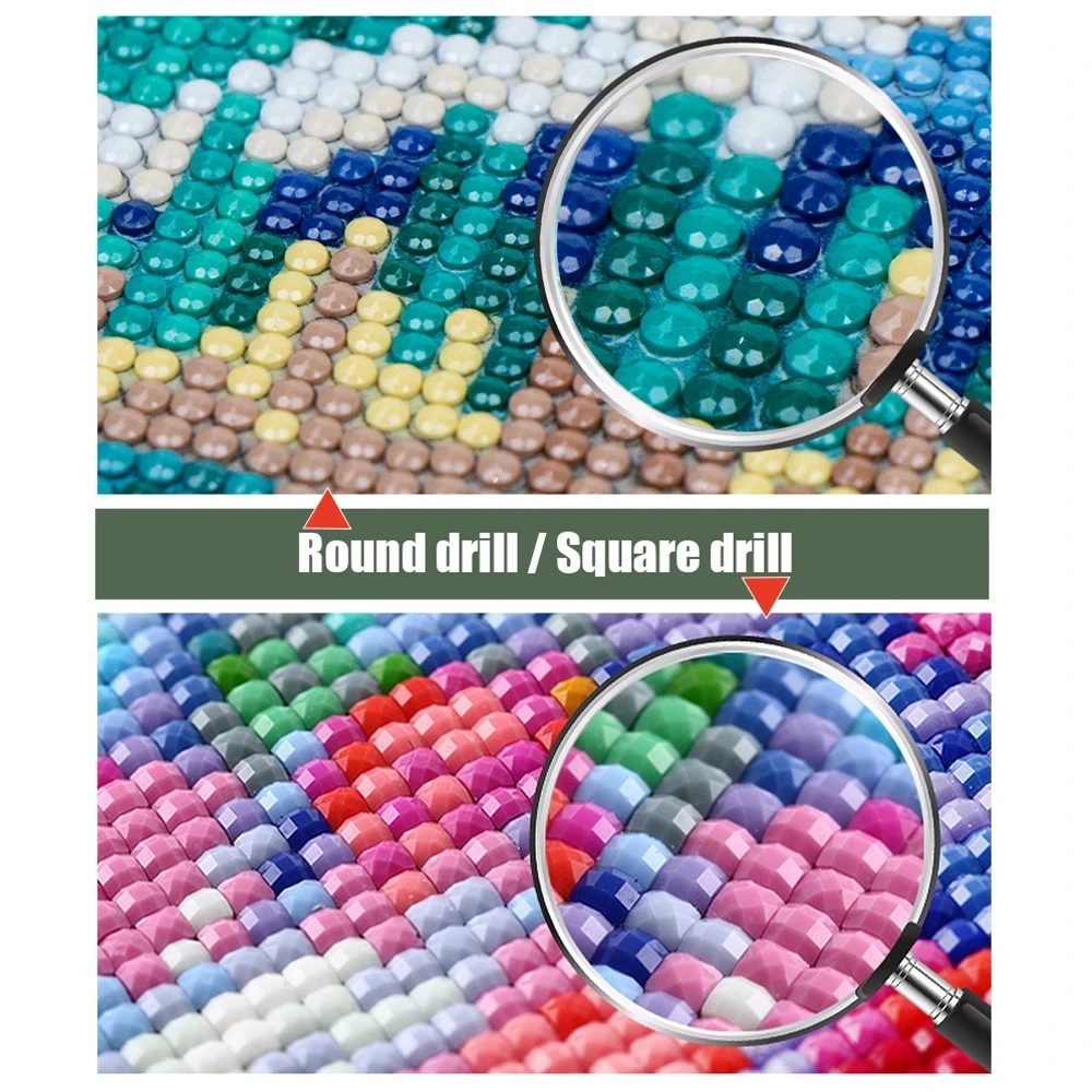 Diamond Painting 5D DIY Diamond Painting Fox Rhinestone Mosaic Animals Diamond Embroidery Handmade Gift Wall Decor