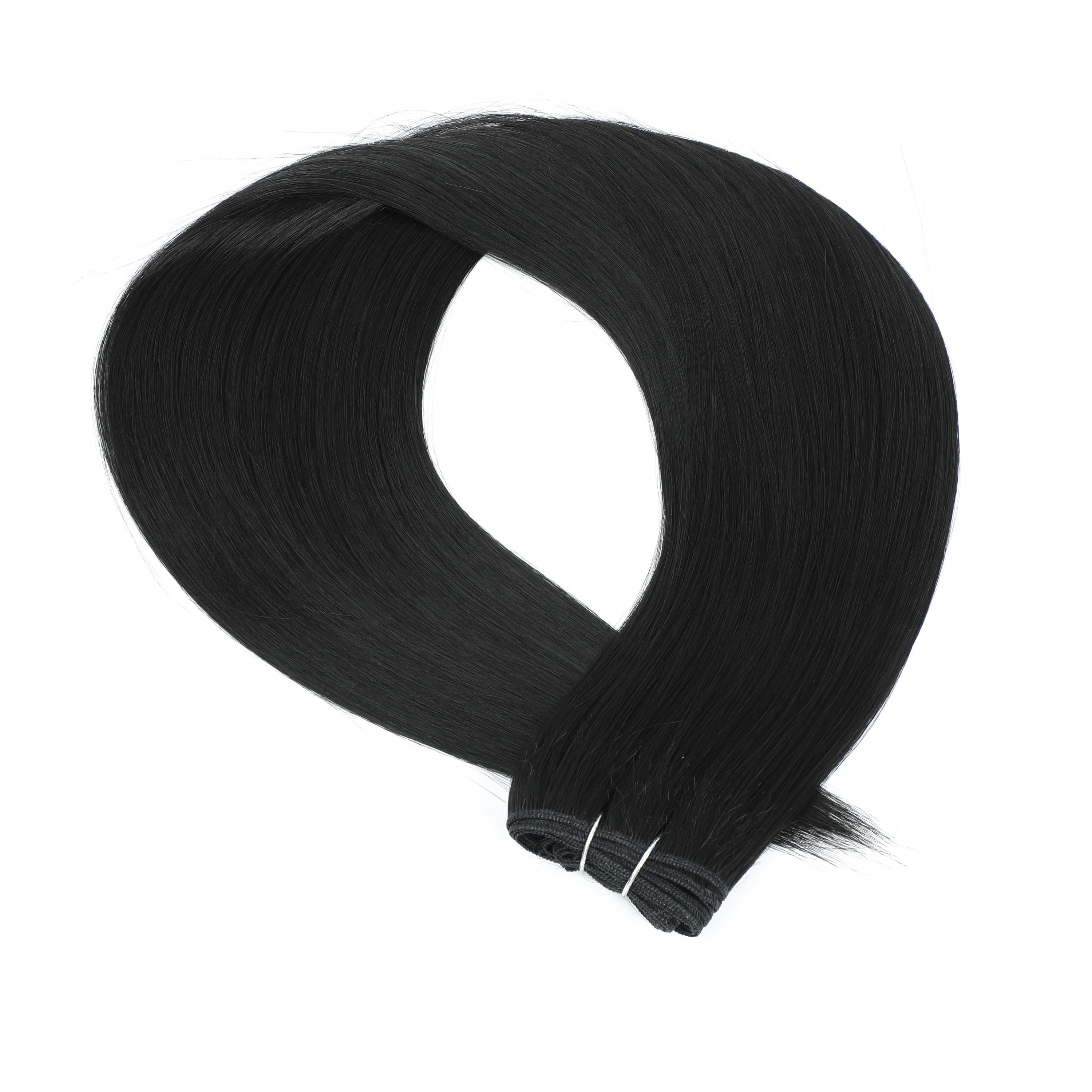 Gladys Straight Synthetic Hair Bundle 24-32 Inch Super Long Natural Hair Extensions Yaki Straight Weaving Women Fake
