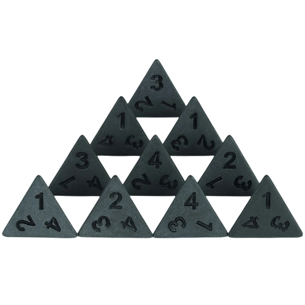 Plastic Dice for Board Game 10PCS