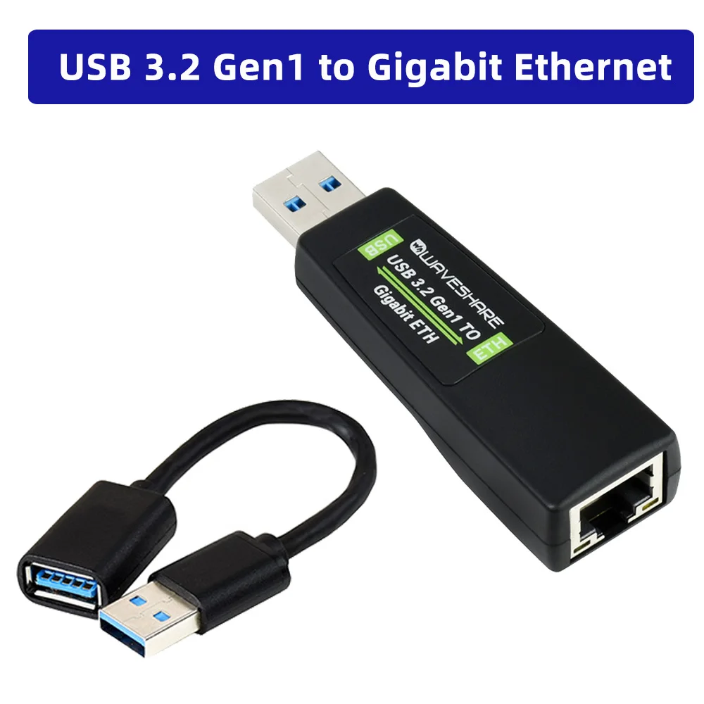

Адаптер USB 3. 0 Gen1 для флэш-драйверов RTL8153 USB к RJ45 или Mac Windows Android Raspberry Pi 4B 3B + 3B