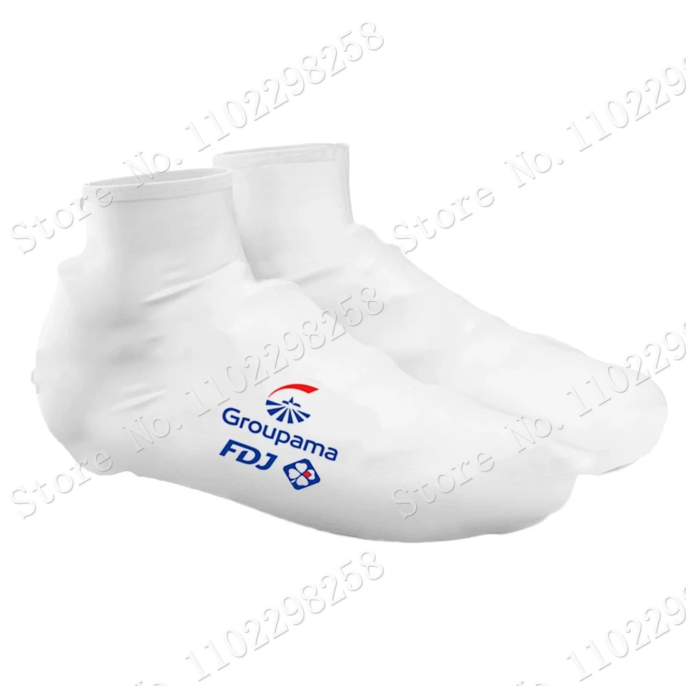 Bicycle Shoe Covers Cycling Shoe Covers FDJ Team Road Bike Shoes Cover MTB Jerseys Dust-proof Non-slip Outdoor Bicycle Overshoes