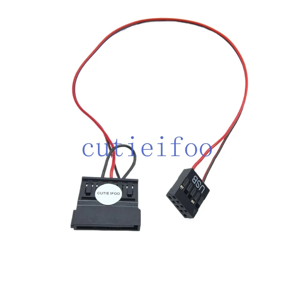 9Pin USB Zu SATA Power Kabel Powered 2,5-zoll Notebook Festplatte SSD Von Desktop Itx Alle-in-one PC Motherboard 22AWG 35cm