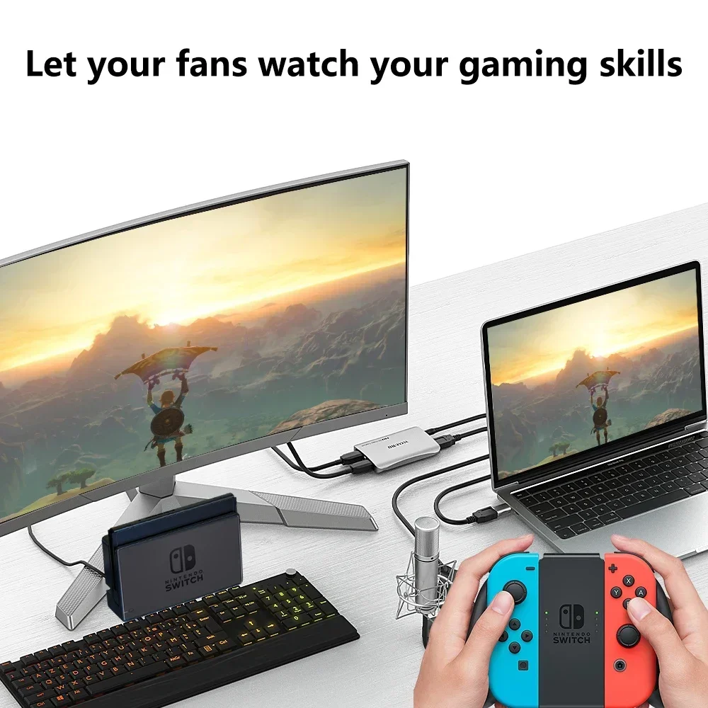 Without Dock Pc Monitor Connect Nintendo Switch To Computer 1080P