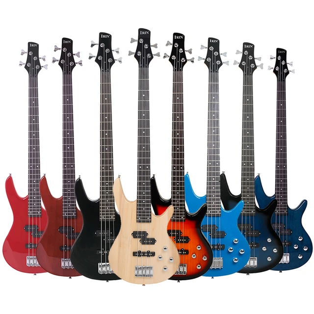 4 Strings Bass Guitar Maple Body Electric Bass Professional Play  Performance with Bag Strings Strap Tuner Guitar Accessories - AliExpress