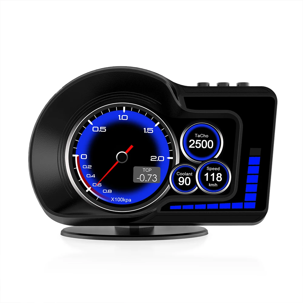 HD GPS HUD ڵ Ÿڹ   Ÿ  溸,  RPM  ӵ,   ÷,   