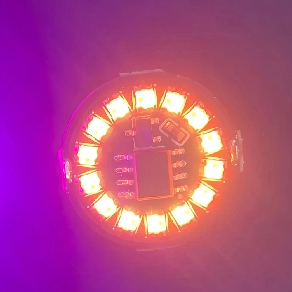LED Light Magnetic Control Lamp Wireless LED Light Switch Colorful Breathe/gradient/rotate/flowing Lights W Battery Robots Sandtable Model