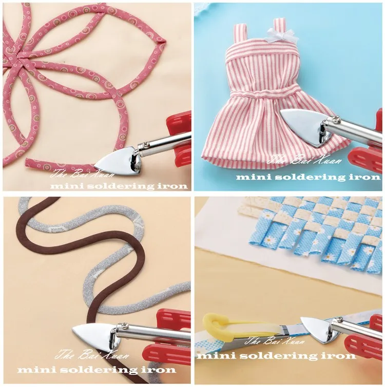 220V Pen Type Mini Baby Clothes Iron Detail Ironing Device DIY Small Electric Iron Mini Sewing Tools mini soldering iron