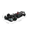 1642PCS Technical F1 W14 E Performance Building Blocks Super Race Car Assembly Model 1：8 Vehicle Toys Boys Christmas Gift 4