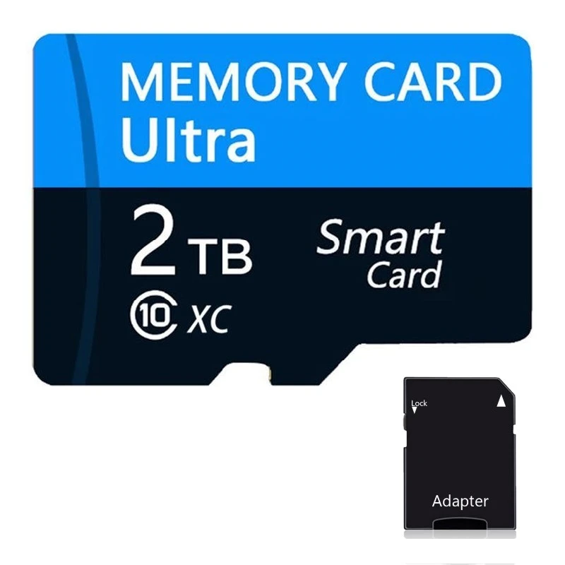 2tb Memory Card Expansion Micro Tf Sd Card U3 U1 A1 V30 4k Hd Video Recording 2tb Flash Fast
