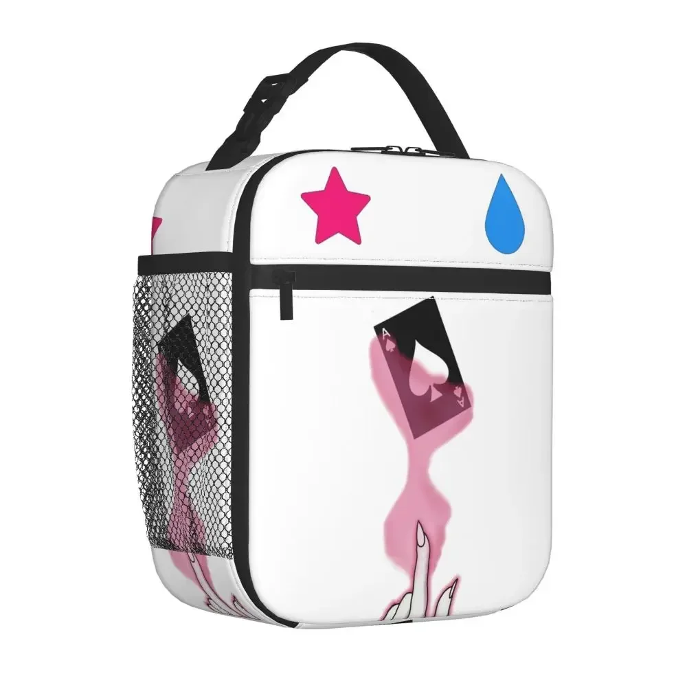 Hisoka Morow Insulated Lunch Tote Bag Anime Hunter X Hunter Lunch Container Portable Thermal Cooler Box School