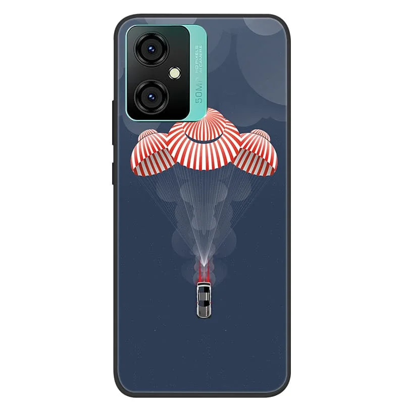 Blackview Oscal Silicone Camera Protection Phone Case with TPU Bumper