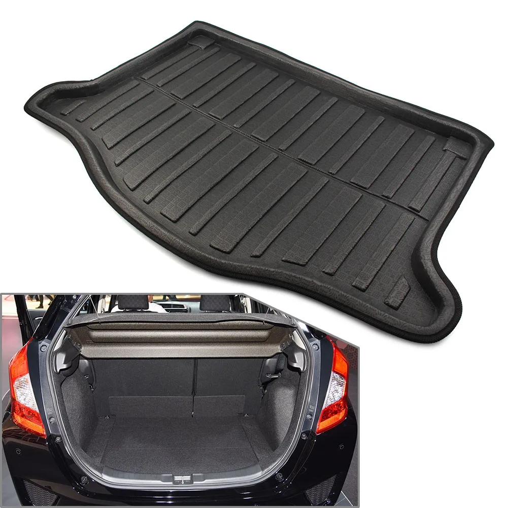 Car Rear Trunk Cargo Mat Liner Floor Tray Carpet Mud Cover For Honda