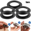 5Pcs Kitchen Sink Rubber Seal For Franke Basket Strainer Plug Kitchen Bathroom Sink Drain Seal Gasket 5