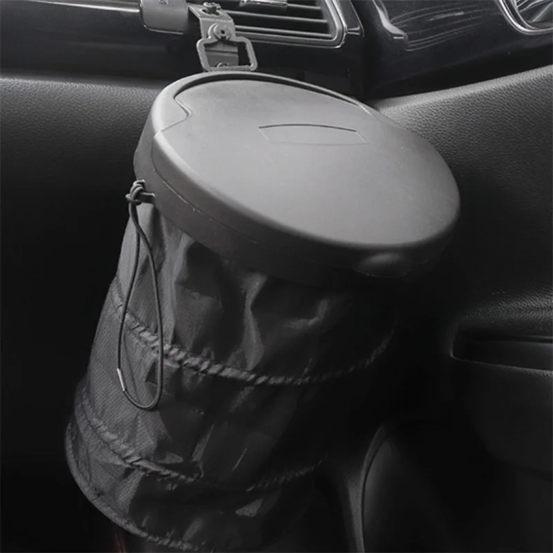 

Складная мусорная корзина для автомобиля, портативная мусорная корзина для транспортного средства, водонепроницаемая корзина для мусора, аксессуары для интерьера автомобиля