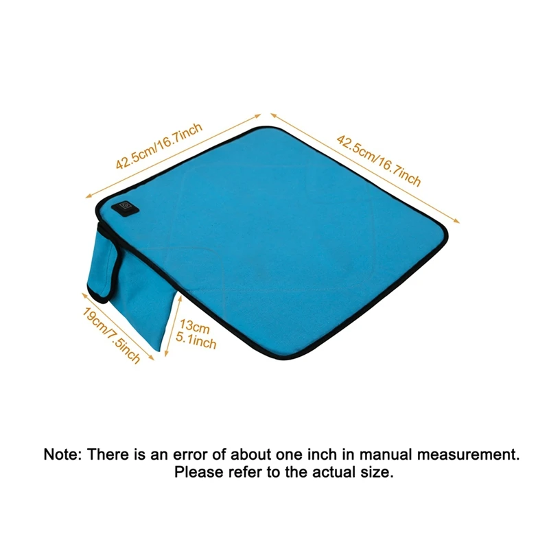 Adjustable Temperature Portable Heated Seats Pad Bleacher For Outdoor Camping,Ski 2